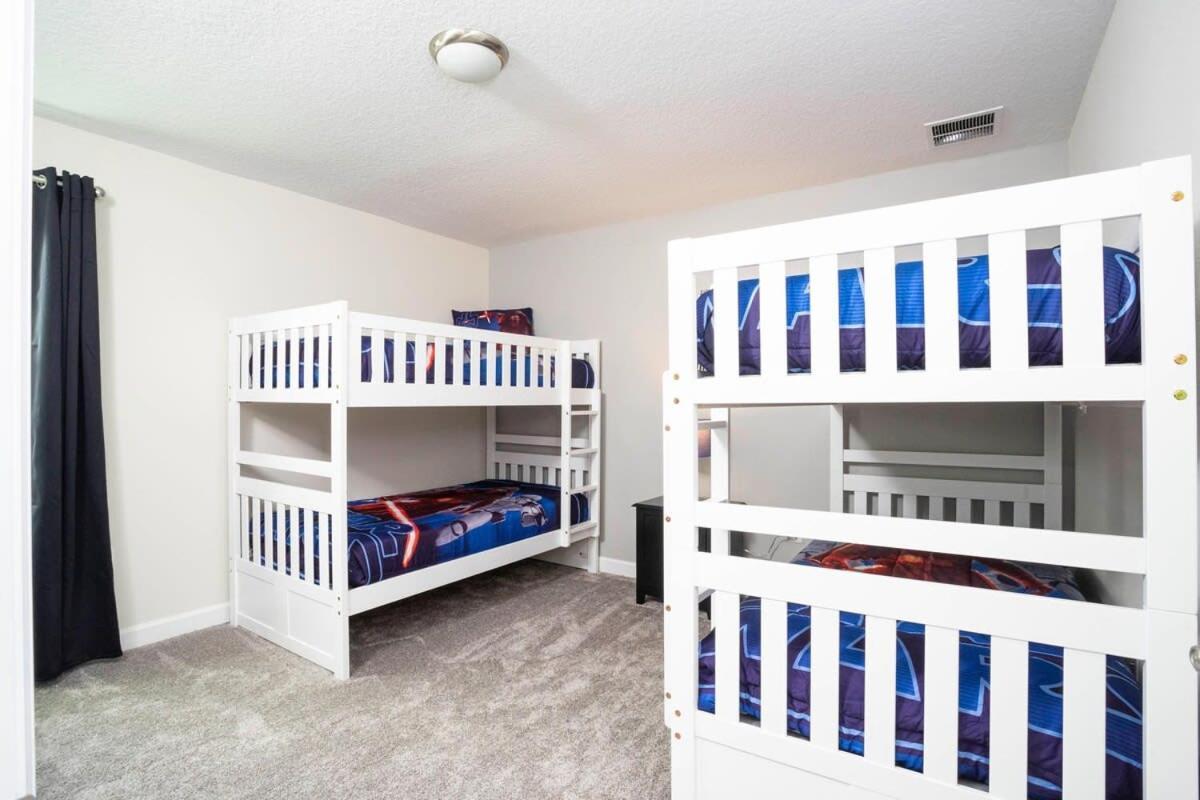 Marvelous 7Bd/5Ba Family Friendly W/ Gameroom & Pool Close To Disney 1201 Kissimmee Exterior foto