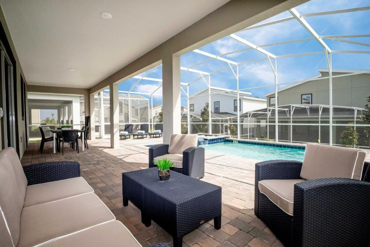 Marvelous 7Bd/5Ba Family Friendly W/ Gameroom & Pool Close To Disney 1201 Kissimmee Exterior foto