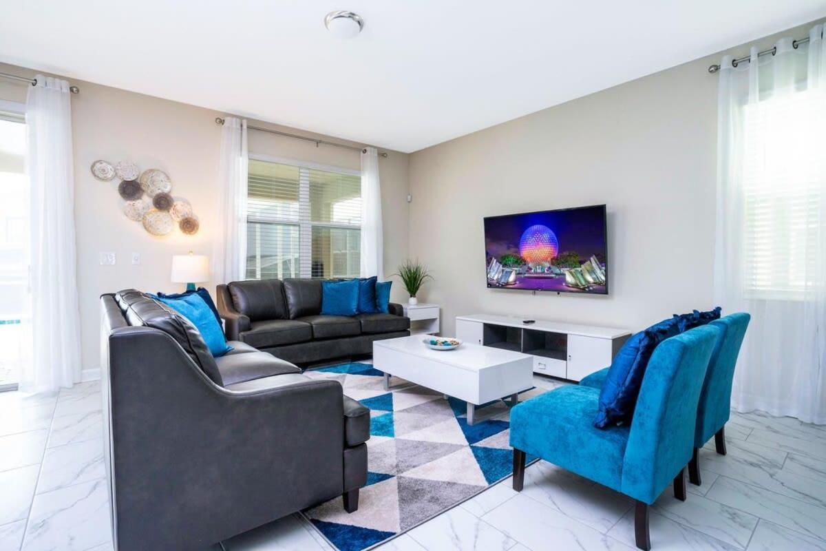 Marvelous 7Bd/5Ba Family Friendly W/ Gameroom & Pool Close To Disney 1201 Kissimmee Exterior foto