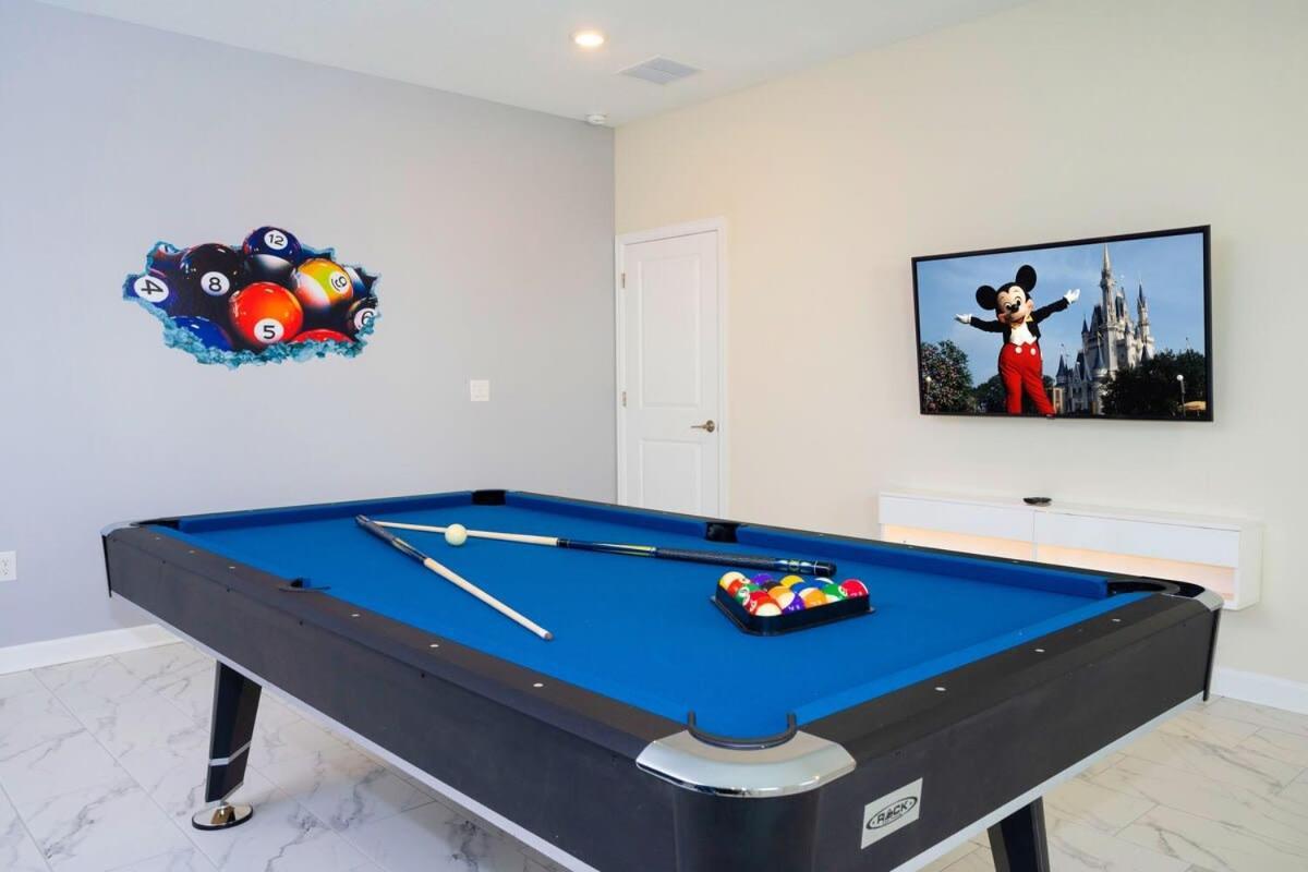 Marvelous 7Bd/5Ba Family Friendly W/ Gameroom & Pool Close To Disney 1201 Kissimmee Exterior foto